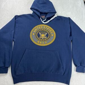 United States Navy Soffe Vintage Military Sweatshirt Size Medium USA Made 90's